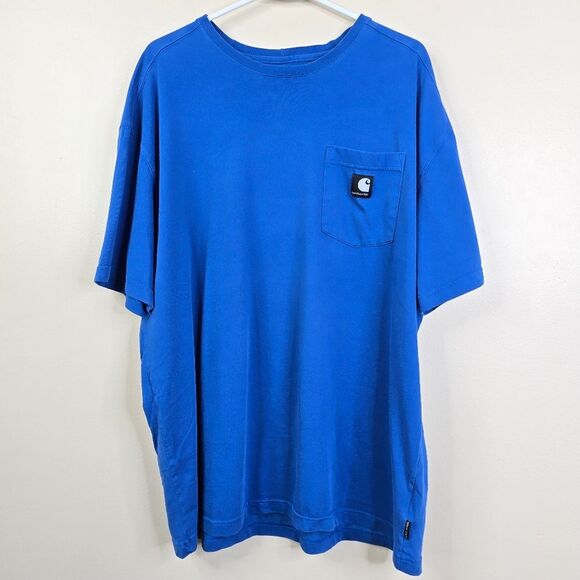 Carhartt Mens Short Sleeve Single Pocket Work-Dry Tee XL - Picture 1 of 7